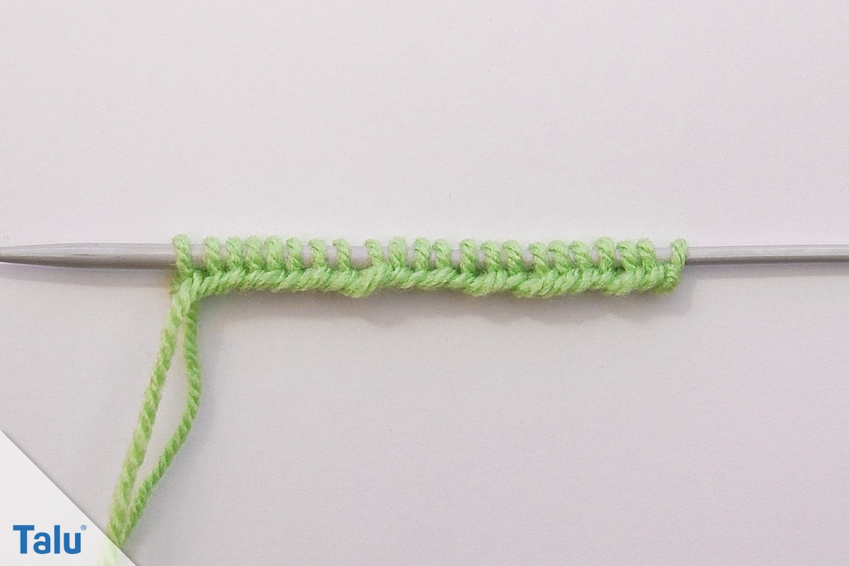 Kaffeebohnen stricken