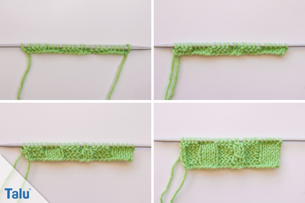 Kaffeebohnen stricken