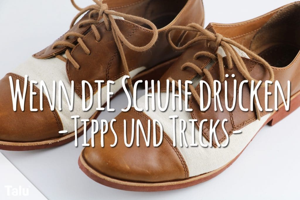 Schuhe drücken