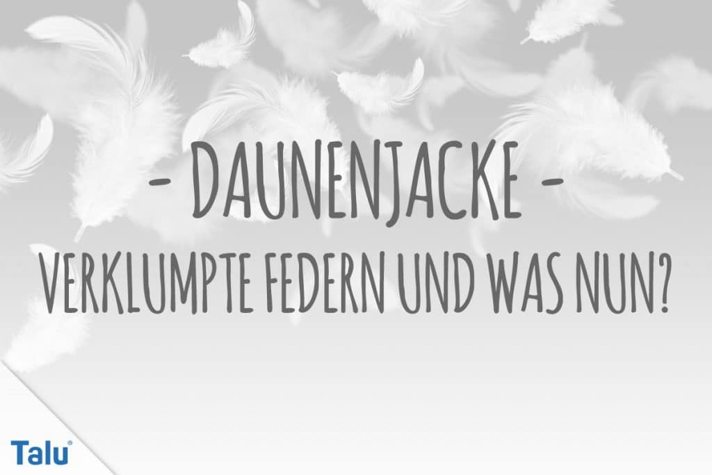 Daunenjacke Federn