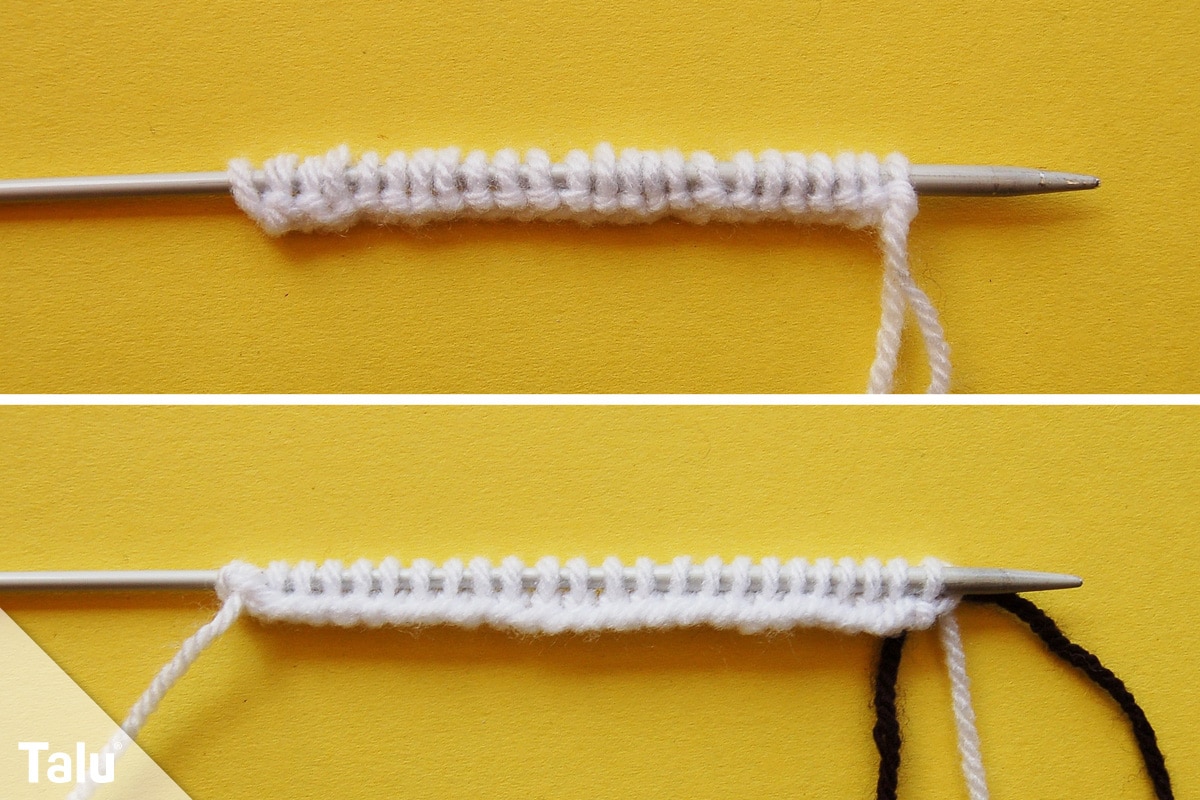 Hahnentrittmuster stricken