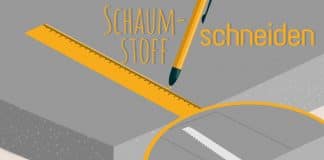 Schaumstoff richtig schneiden, Anleitung und Tipps zum Werkzeug