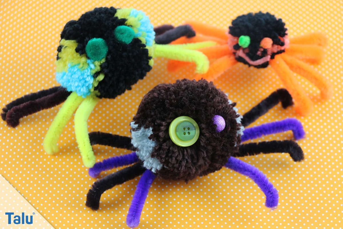 Spinne basteln