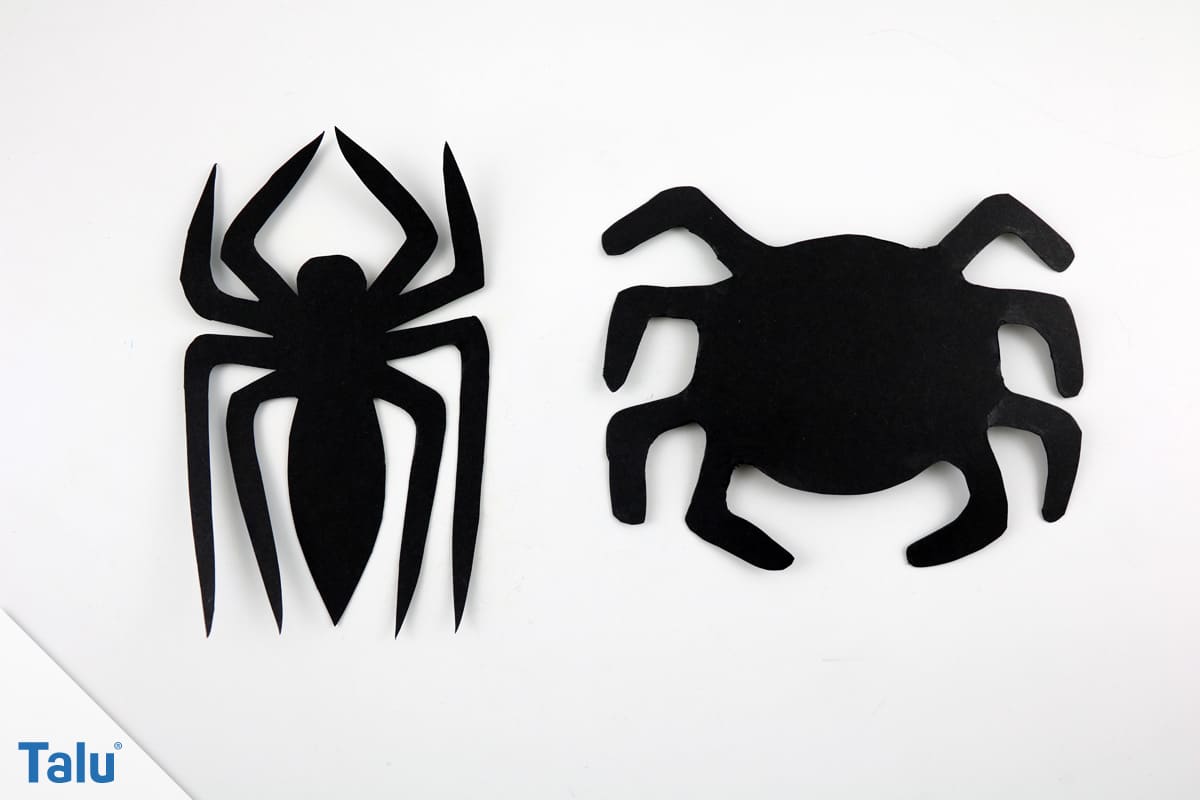 Spinne basteln