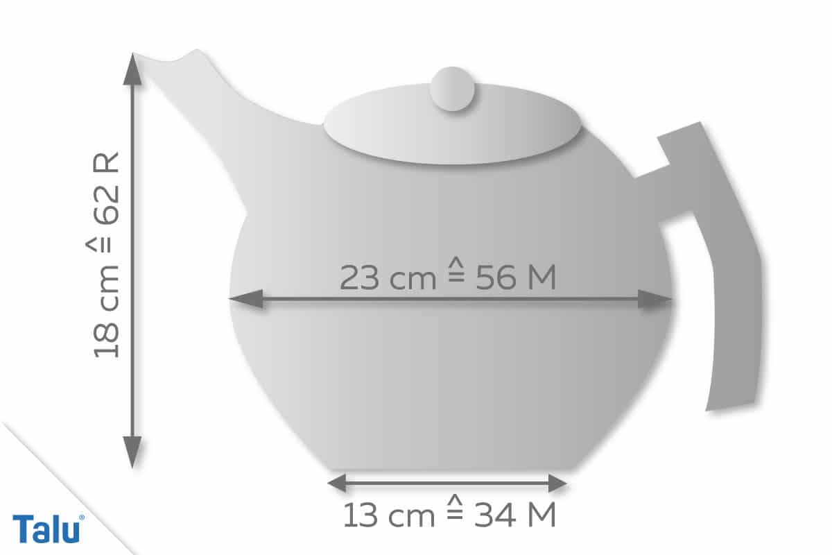 Teekannenwärmer Skizze 1