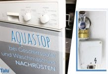 Aquastop bei Waschmaschine und Geschirrspüler nachrüsten