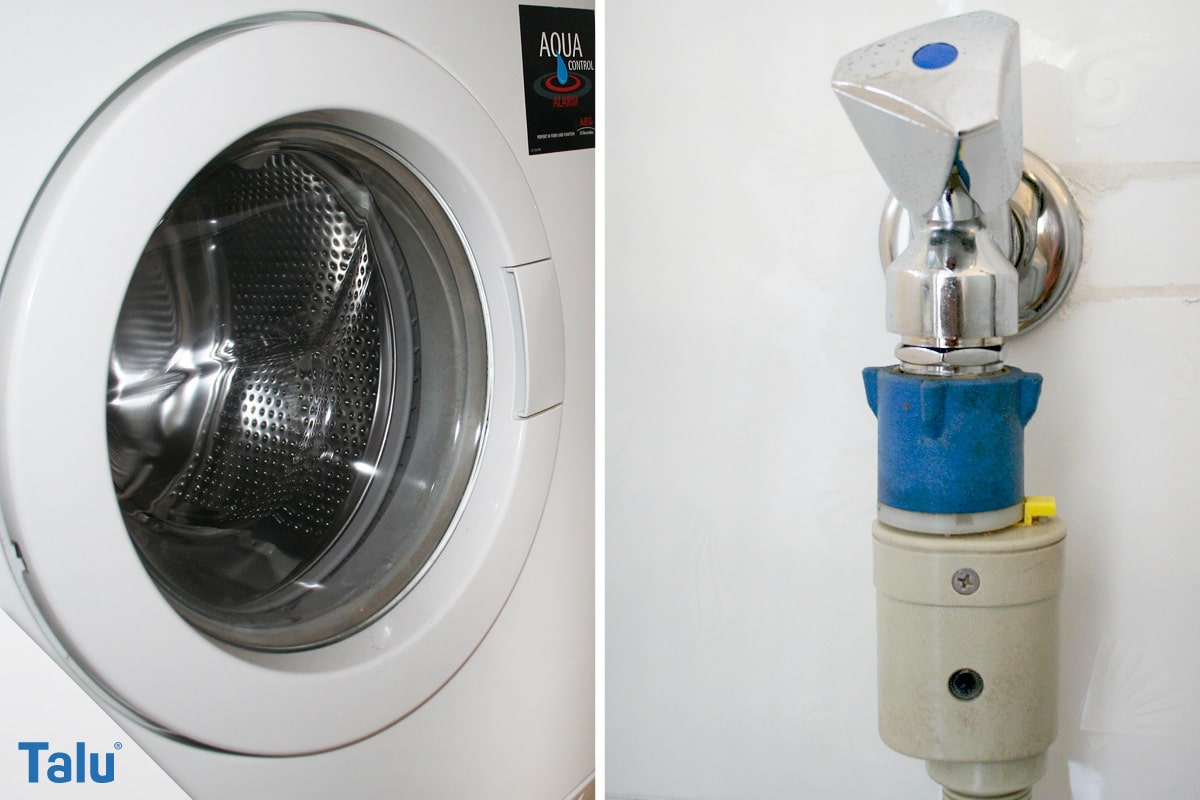 Aquastop nachrüsten, Wasserzufuhr mit Aquastop für Waschmaschine