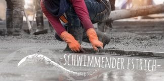 Schwimmender Estrich, Definition