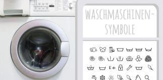 Symbole an der Waschmaschine, Bedeutung aller Zeichen
