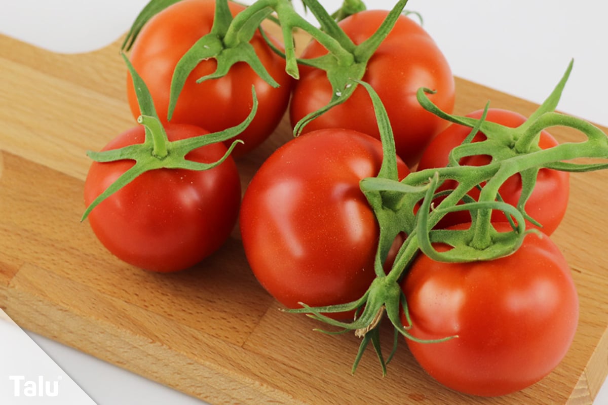 Obst und Gemüse, die man mit Schale essen kann, Tomaten