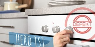 Herd ist defekt, Backofen heizt nicht, was tun