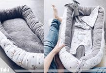 Nestchen nähen, kostenlose Anleitung für ein Babynest