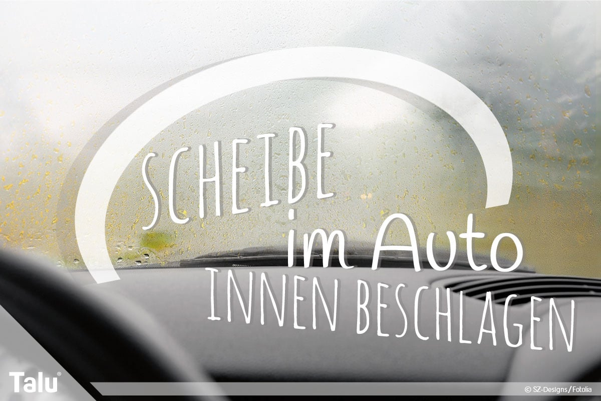 Was tun, wenn die Scheibe im Auto innen beschlagen ist? 