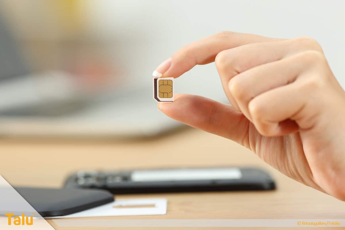 Nano/Micro SIM-Karte zuschneiden, neu zugeschnittene SIM-Karte