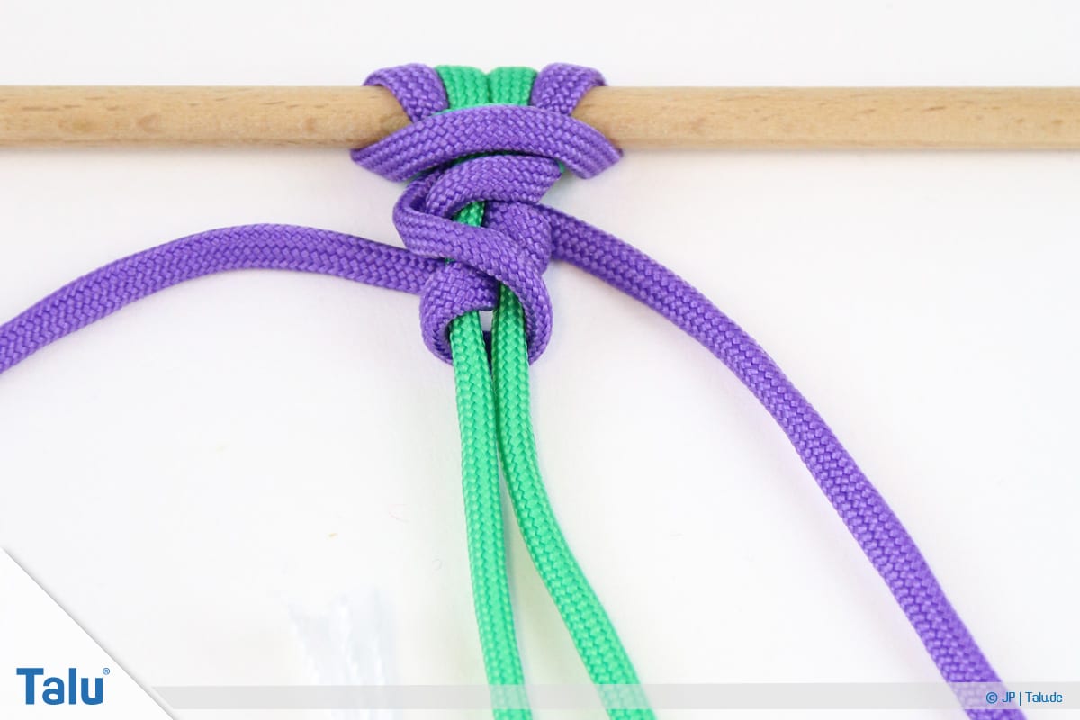 Paracord knoten, Cyclone Wrap mit Paracord fertigen