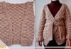 Strickjacke stricken, einfache kostenlose Anleitung