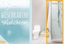 Duschkabine abdichten, DIY-Anleitung