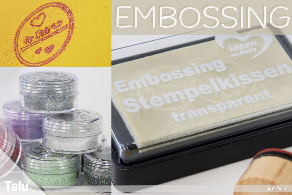 Embossing, Grundlagen und Technik