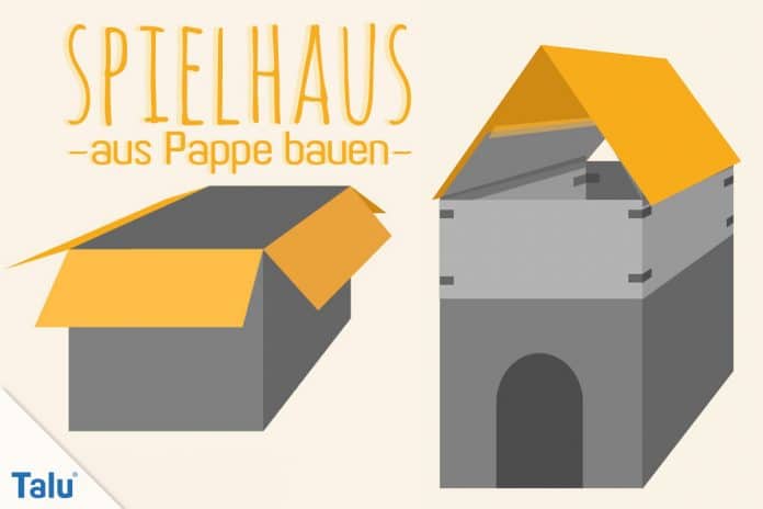 Spielhaus Aus Pappe Bauen Anleitung Fur Ein Papphaus Talu De