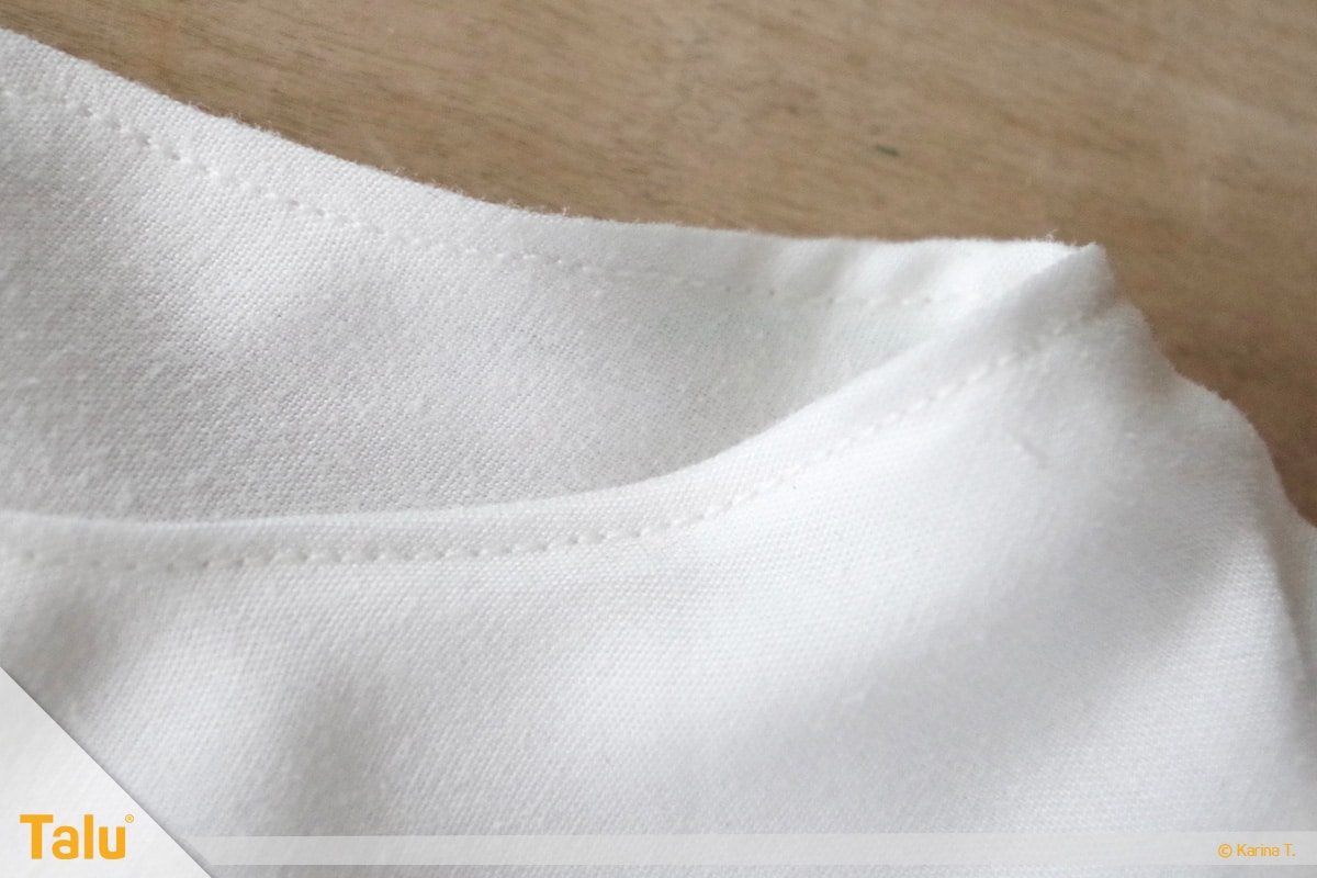 Taufkleid nähen, weiteres Nähergebnis