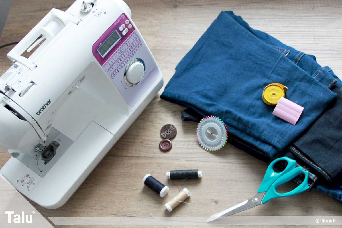 Upcycling Jeans, Anleitung und Bastelideen