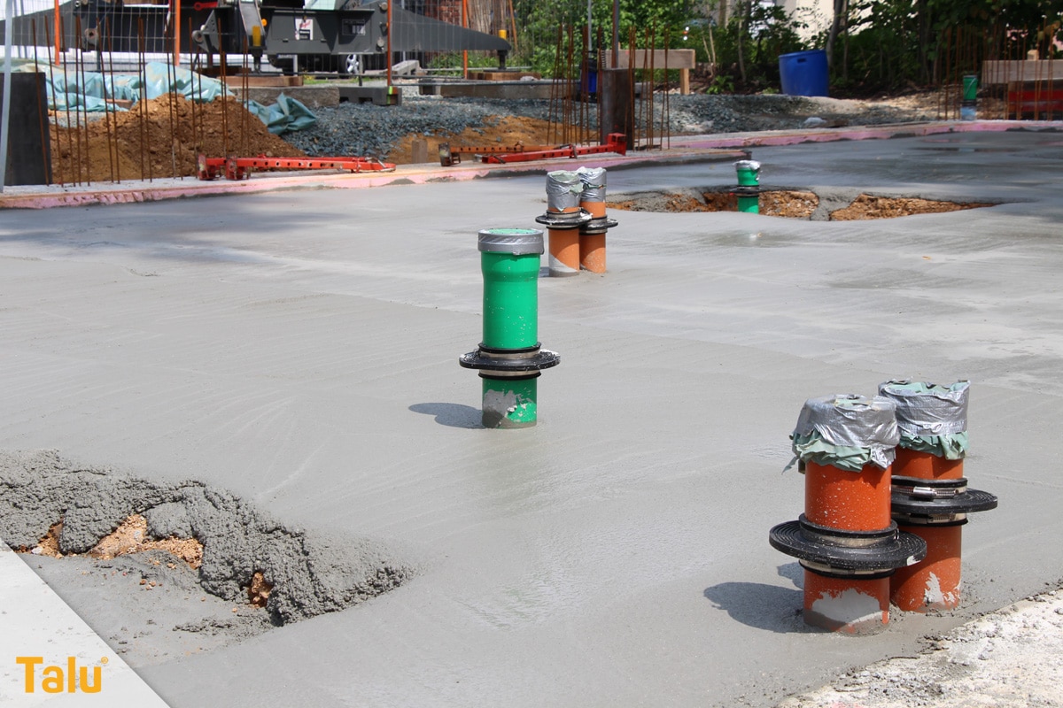 Was gehört zum Rohbau, Boden-Fundament