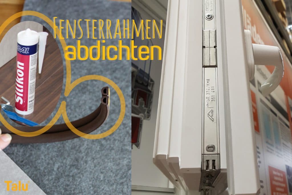 Fensterrahmen abdichten, Anleitung für Silikon, Acryl & Co.