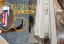 Fensterrahmen abdichten, Anleitung für Silikon, Acryl & Co.
