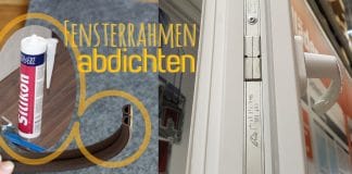Fensterrahmen abdichten, Anleitung für Silikon, Acryl & Co.