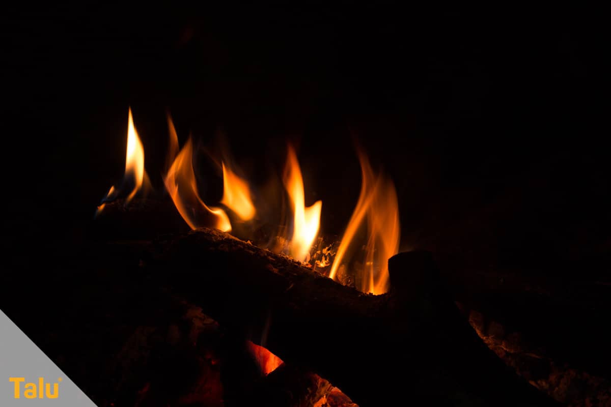 Dunstabzugshaube, Abluft oder Umluft besser, Feuerstelle, Kaminfeuer