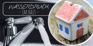 Wasserdruck im Haus, wieviel Bar sind im EFH üblich