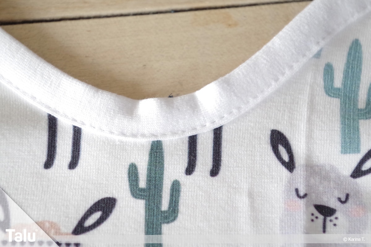 Baby Body nähen, Schnitt-Teile zusammennähen