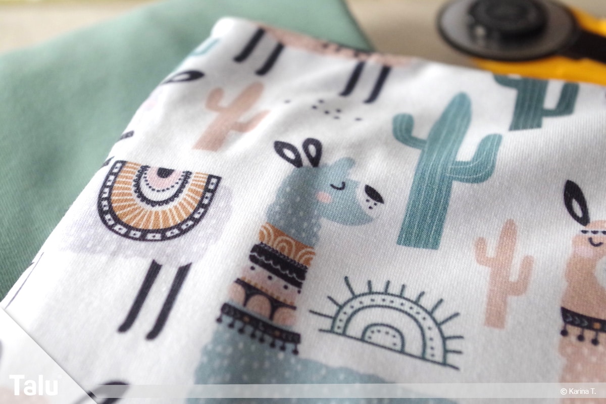 Baby Body nähen, Stoffmaterial