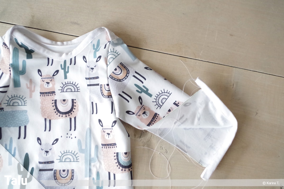 Baby Body nähen, nächstes Nähresultat