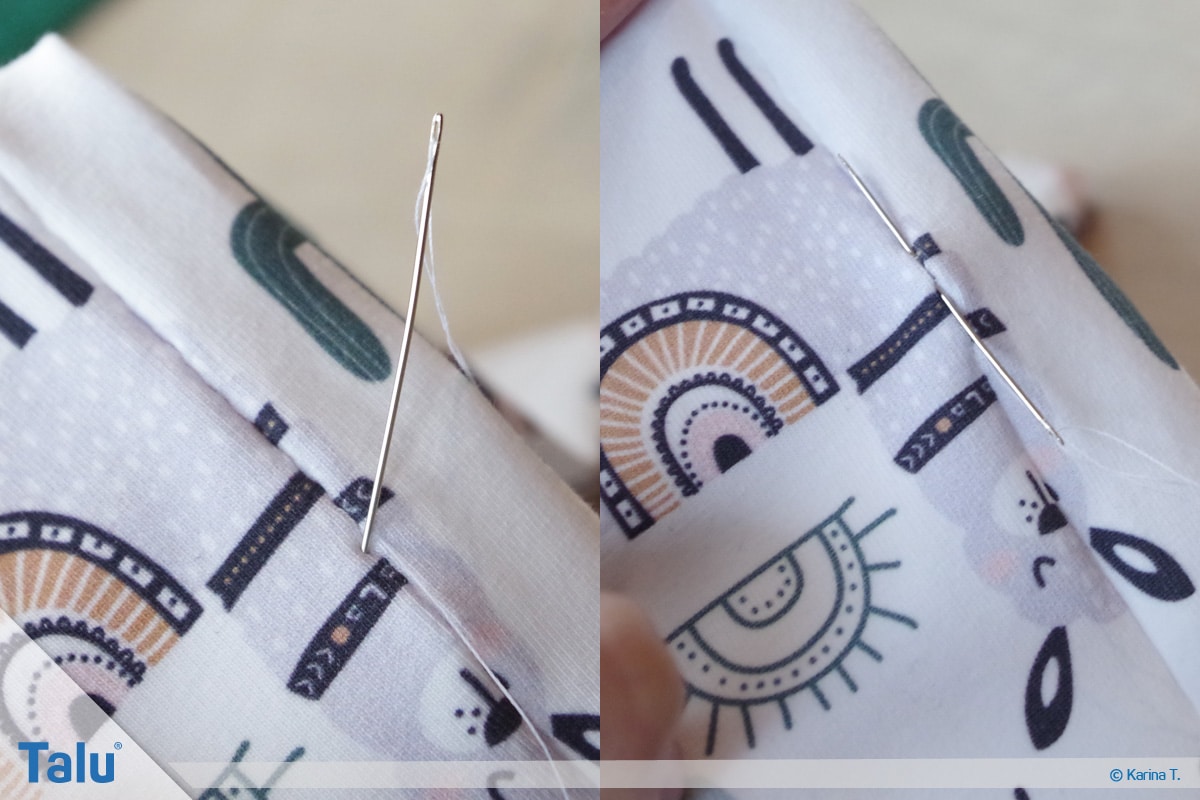 Blindstich, DIY-Tutorial, ein weiteres Mal nähen