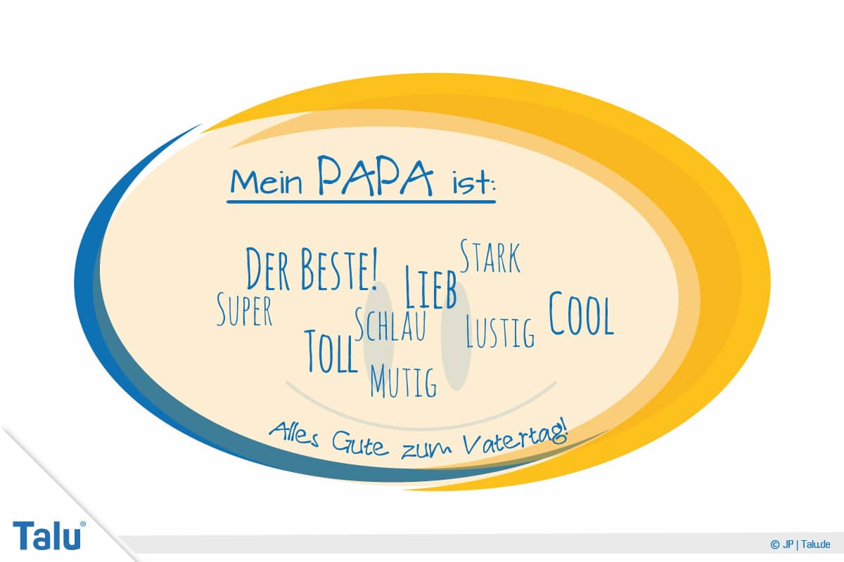 Basteln Zum Vatertag Spruche Und Gedichte Fur Papa Vorlagen Talu De