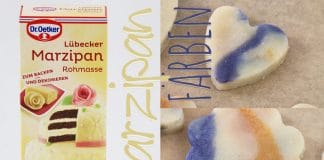 Marzipan färben, 4 Ideen im Test mit Anleitung