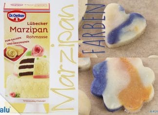 Marzipan färben, 4 Ideen im Test mit Anleitung