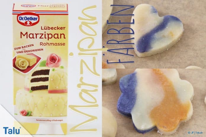 Färben kann rosa man marzipan Rosa Farbstoff