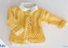 Babyjacke stricken, kostenlose Anleitung | Größe 56/62