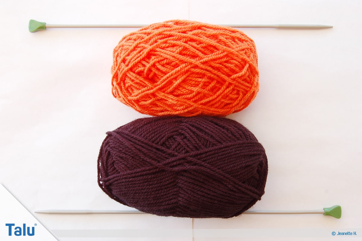 Norwegermuster stricken, Anleitung Norwegermuster, Material