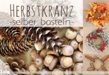 Herbstkranz selber basteln, Anleitung und Tipps zum Binden