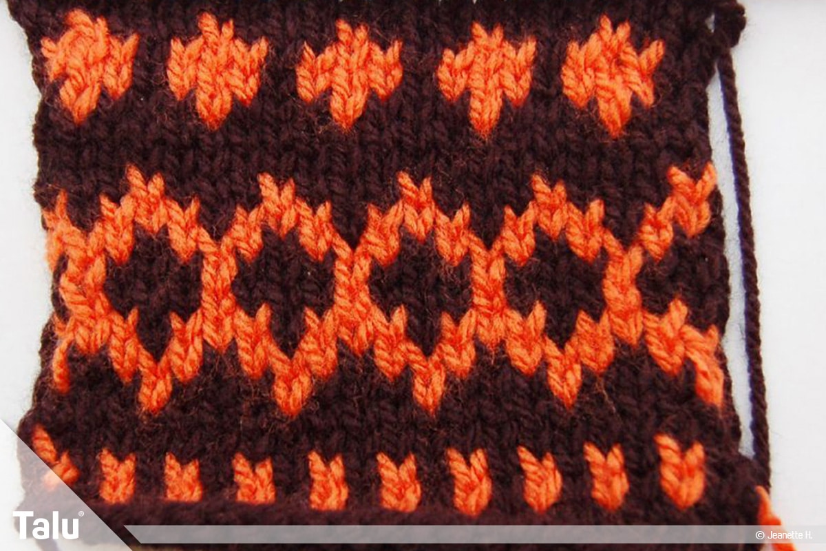 Strickmuster für Pullis, Pullover-Muster, Norwegermuster