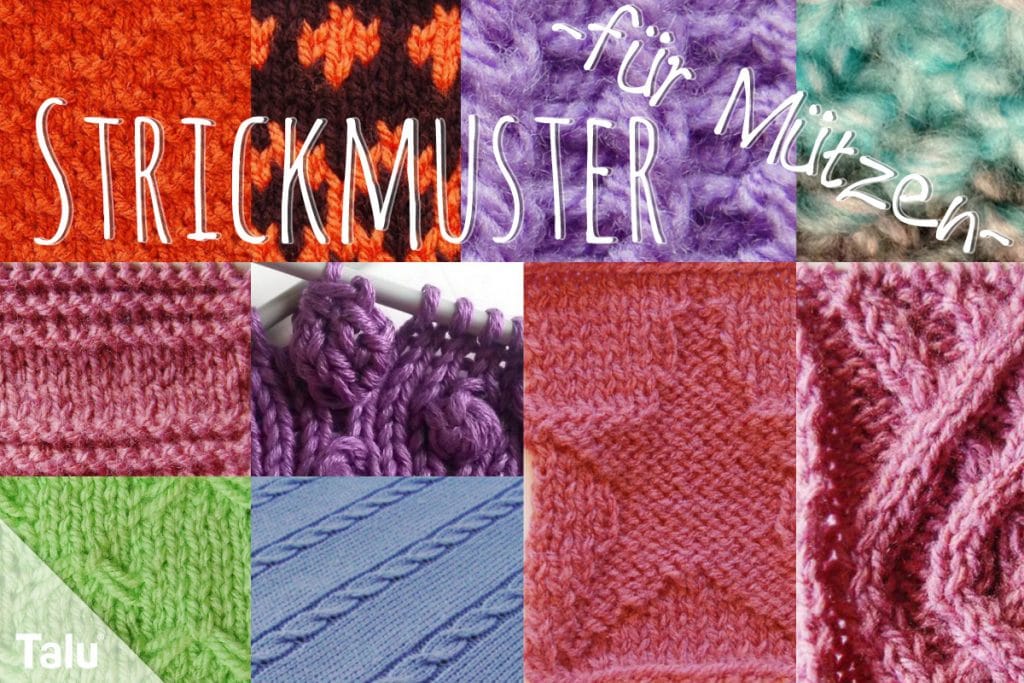 Strickmuster für Mützen, zehn kostenlose Muster