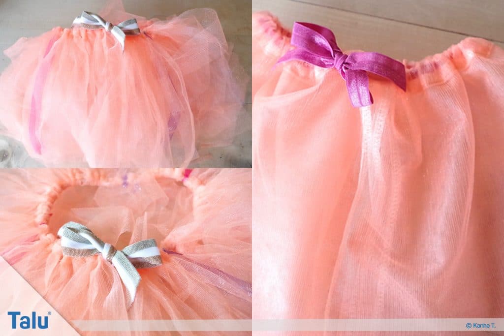 Tutu-Kleid/Rock selber machen, Anleitung mit und ohne Nähen