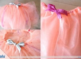Tutu-Kleid/Rock selber machen, Anleitung mit und ohne Nähen