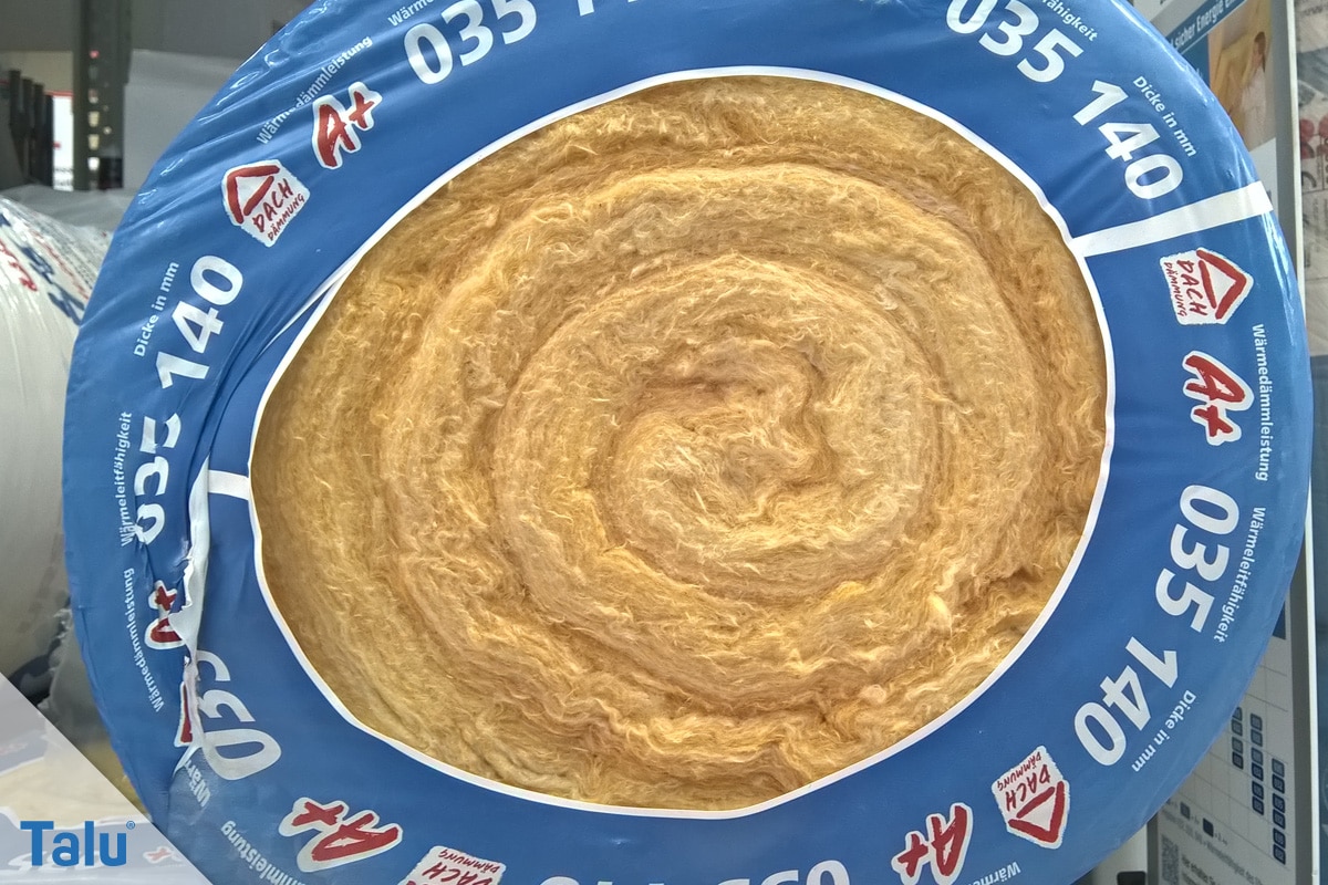 Flachdachsanierung selber machen, Flachdachabdichtung, Dämm-Material