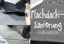 Flachdachsanierung selber machen, Kosten einer Flachdachabdichtung