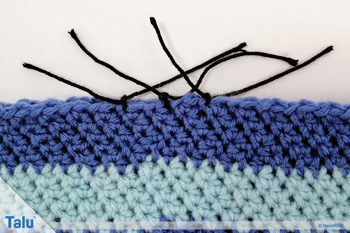 Babyhose häkeln, Anleitung Häkelhose, Beinchen häkeln
