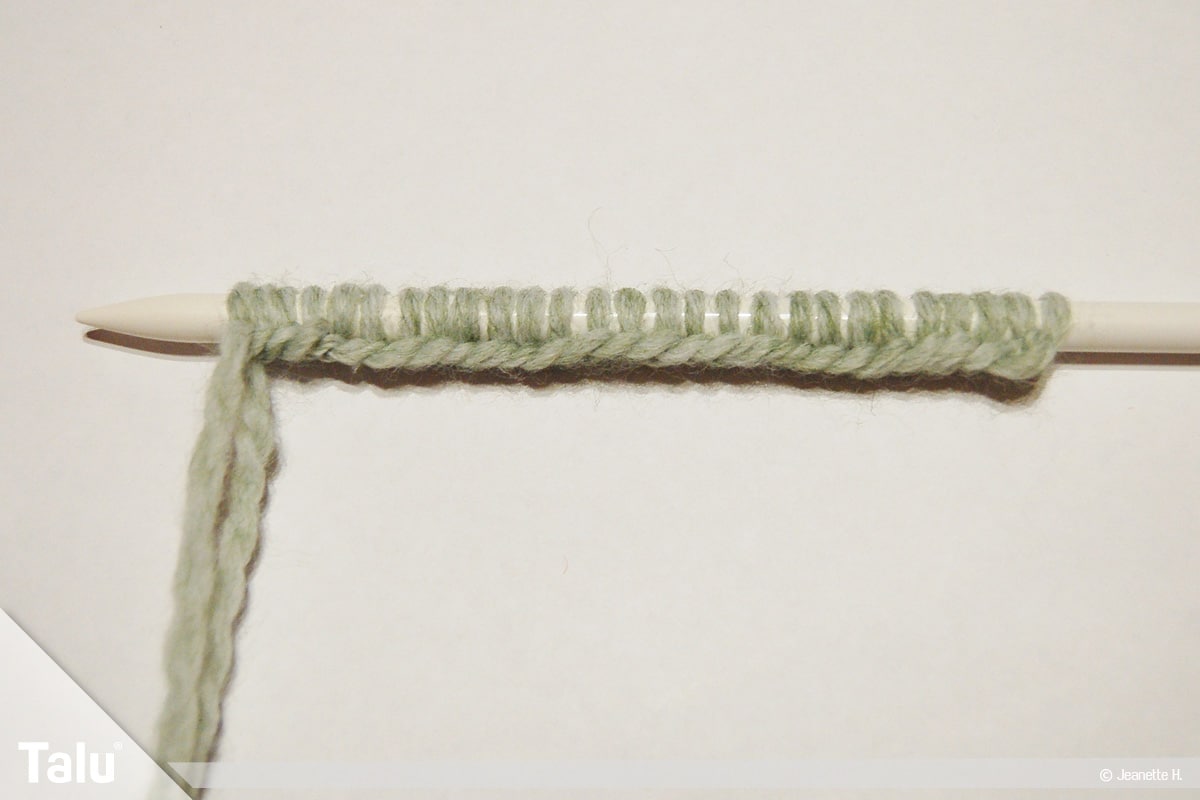 Keltische Muster stricken, Keltenmuster, Maschenanschlag